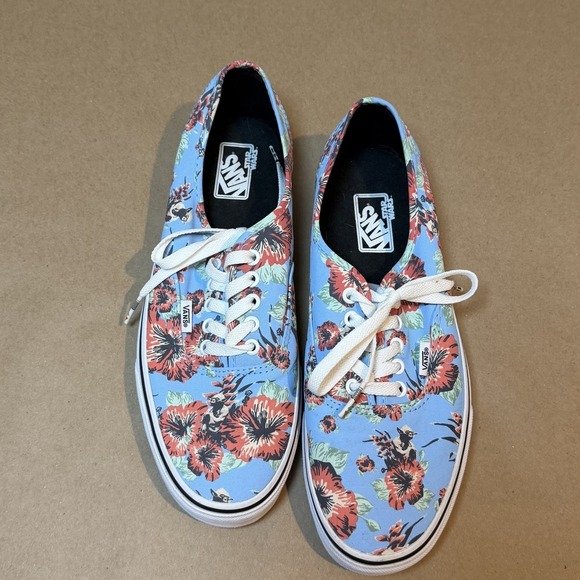 RARE VANS Star Wars x Authentic Yoda Aloha Men\'s Hawaiian Size 10.5 Women\'s 12 main image 4